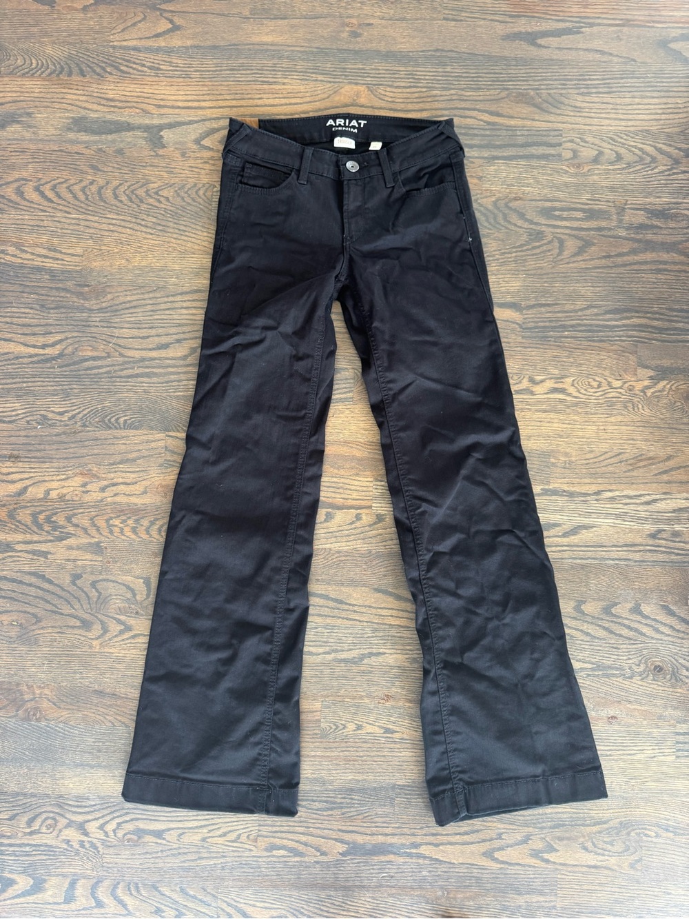Ariat Women's Black Flare Wide Leg Jeans